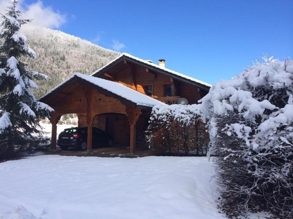 Chalet Olimon Saint-Jean-d'Aulps Bagian luar foto