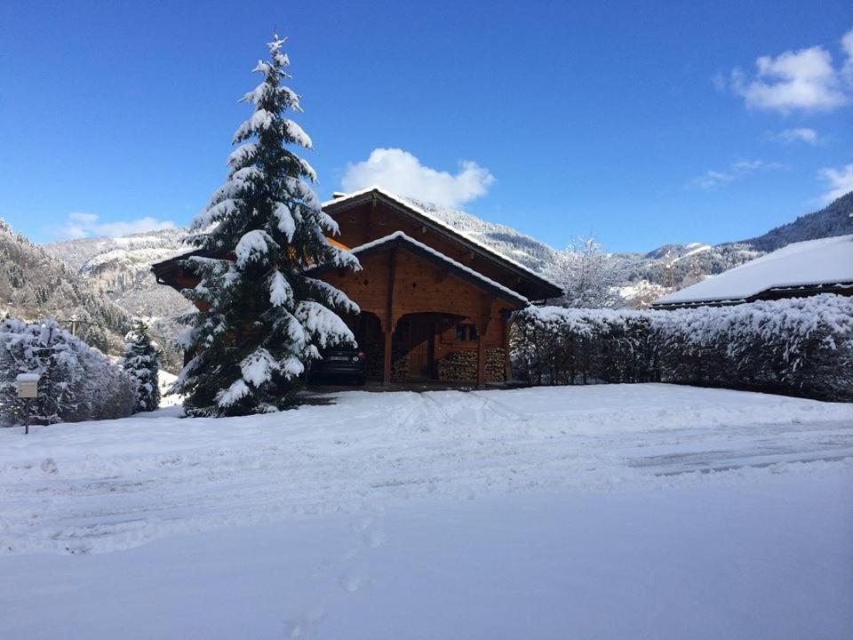 Chalet Olimon Saint-Jean-d'Aulps Bagian luar foto