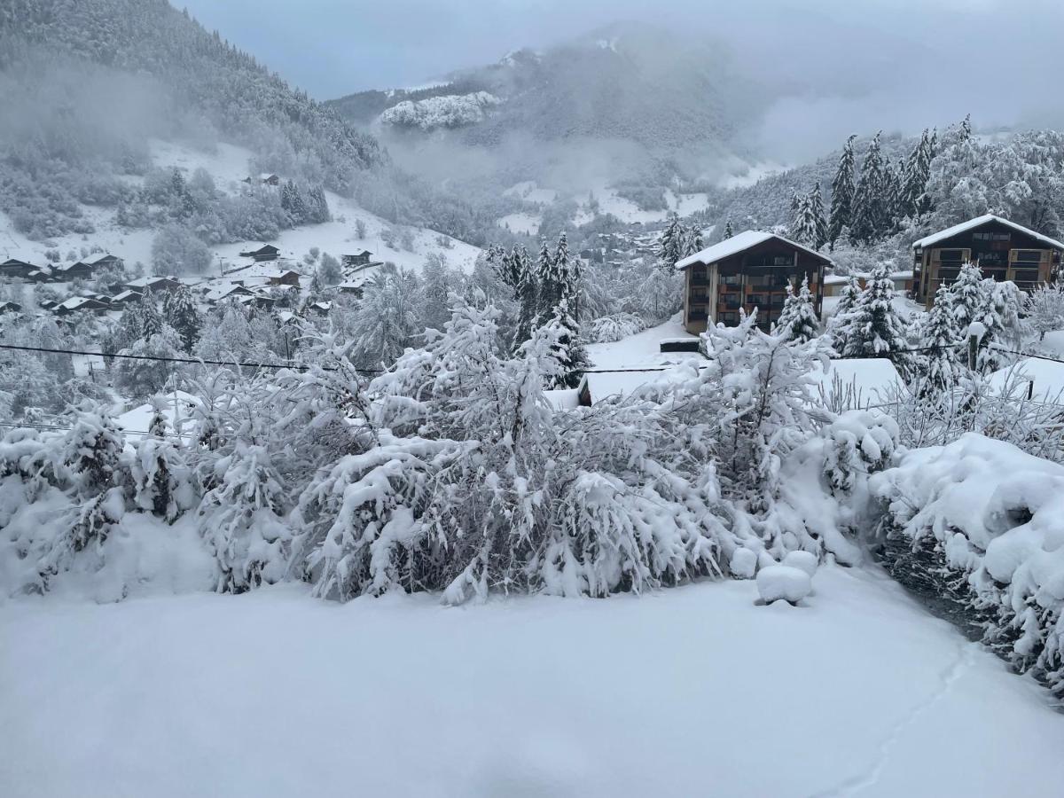 Chalet Olimon Saint-Jean-d'Aulps Bagian luar foto